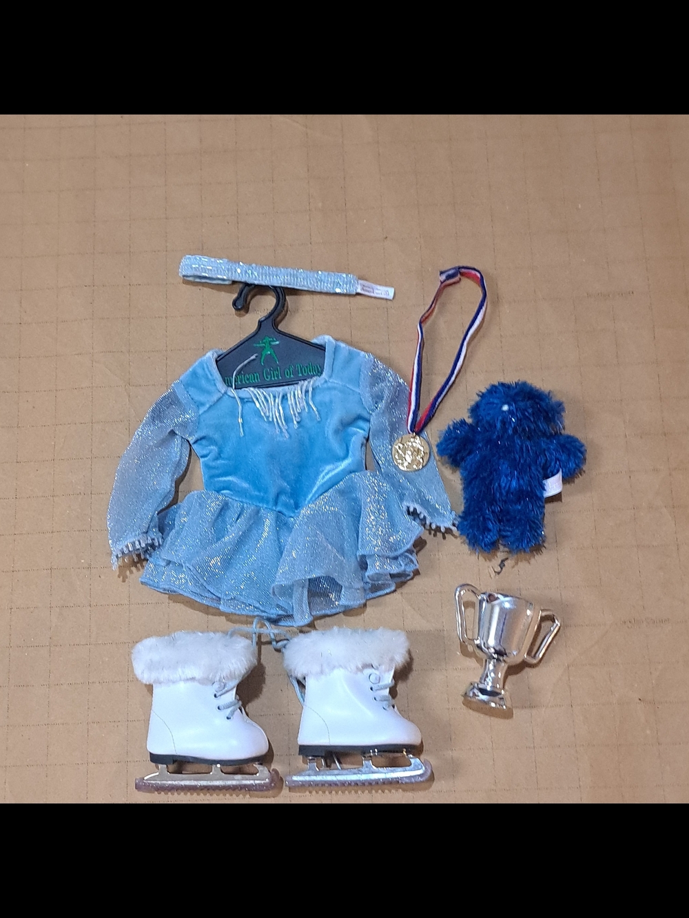 American Girl Today Vintage Ice Dance Set